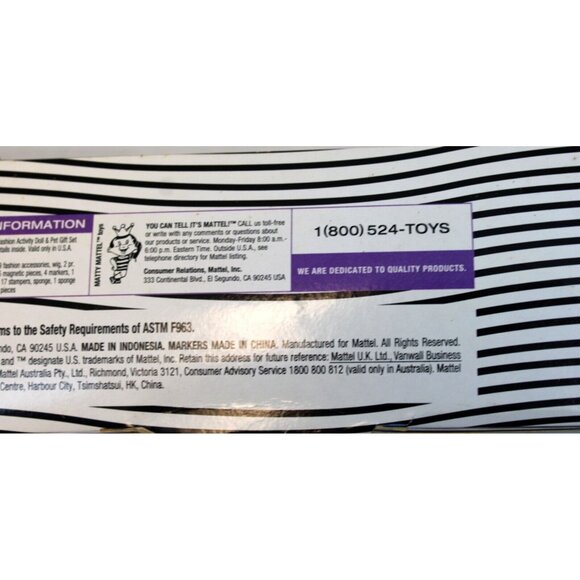 New Vtg What's Her Face Adventure Fashion Activity Doll & Pet Craft Marker Toy - Picture 15 of 16